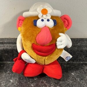 1999 Nanco Hasbro Mrs. Potato Head 8" Plush Stuffed Animal